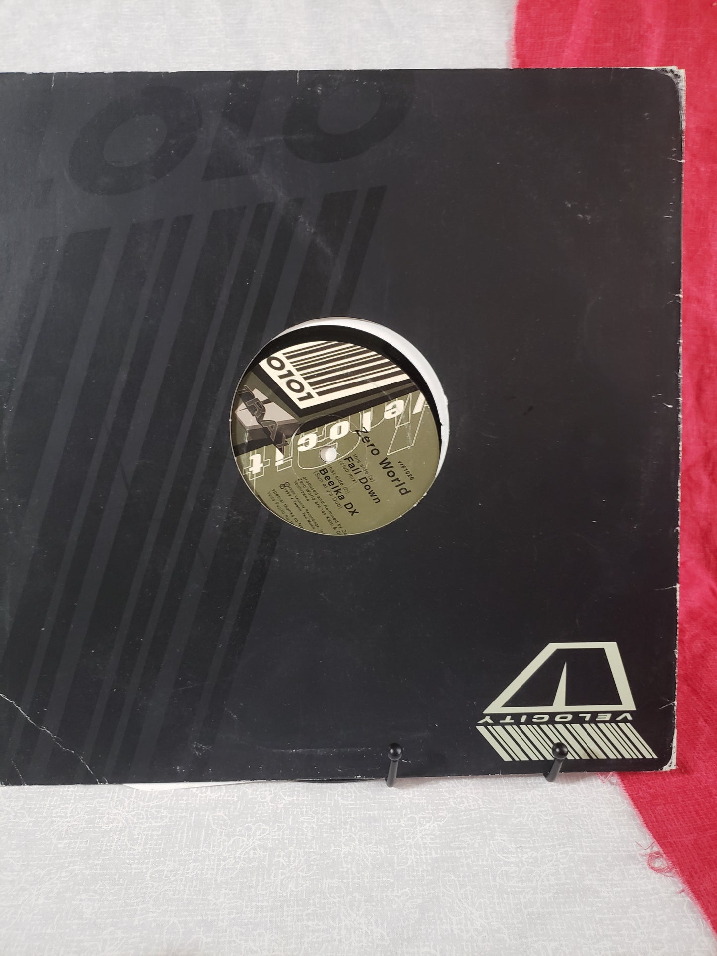 Zero World – Fall Down Velocity Recordings VR 61026 1999 Electronic Vinyl 12" LP