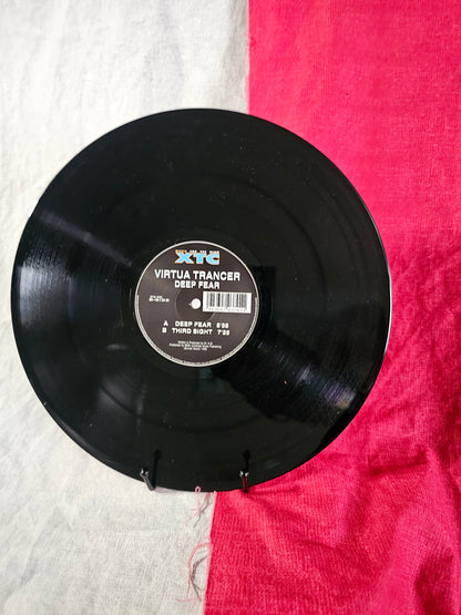 Virtual Trancer Deep Fear Vinyl Record EX Bonzai Music Belgian 1999 1st Press EX