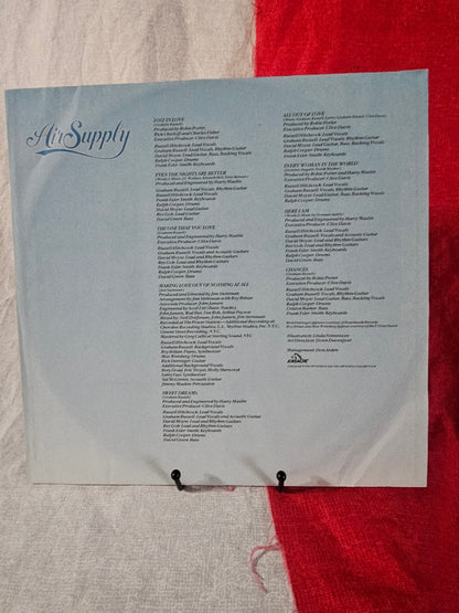 AIR SUPPLY Greatest Hits - Original USA 1983 Vinyl LP w/ Inner: Arista AL8-8024