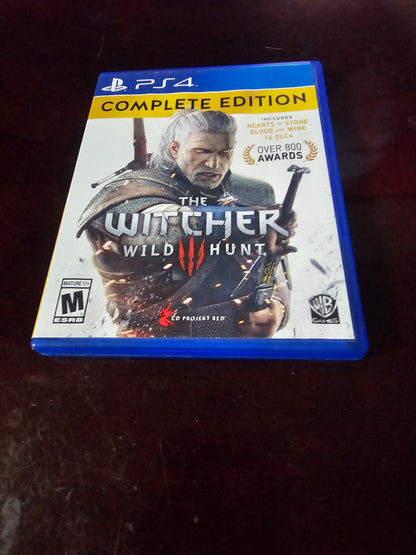 The Witcher 3: Wild Hunt - Complete Edition (Sony PlayStation 4) PS4 CIB Tested