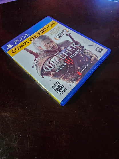 The Witcher 3: Wild Hunt - Complete Edition (Sony PlayStation 4) PS4 CIB Tested
