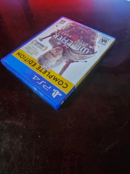 The Witcher 3: Wild Hunt - Complete Edition (Sony PlayStation 4) PS4 CIB Tested