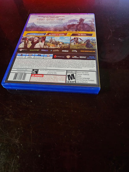 The Witcher 3: Wild Hunt - Complete Edition (Sony PlayStation 4) PS4 CIB Tested