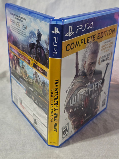 The Witcher 3: Wild Hunt - Complete Edition (Sony PlayStation 4) PS4 CIB Tested