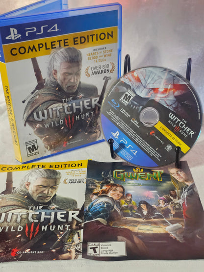 The Witcher 3: Wild Hunt - Complete Edition (Sony PlayStation 4) PS4 CIB Tested