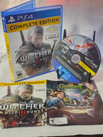 The Witcher 3: Wild Hunt - Complete Edition (Sony PlayStation 4) PS4 CIB Tested