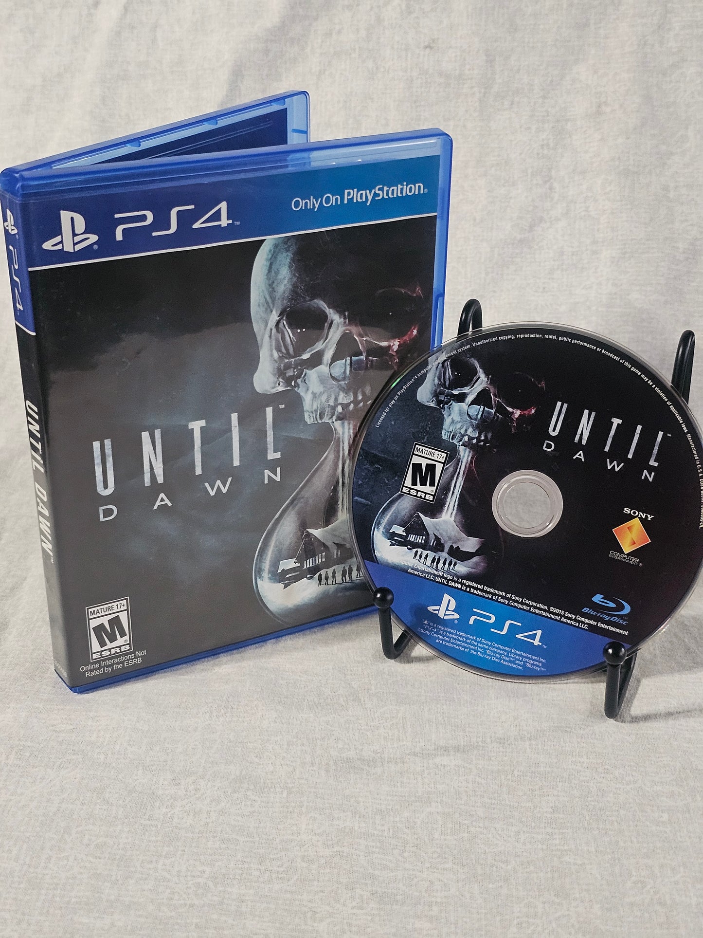Until Dawn Sony PlayStation 4 Cib Complete Tested Working Horror Ps4