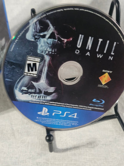 Until Dawn Sony PlayStation 4 Cib Complete Tested Working Horror Ps4