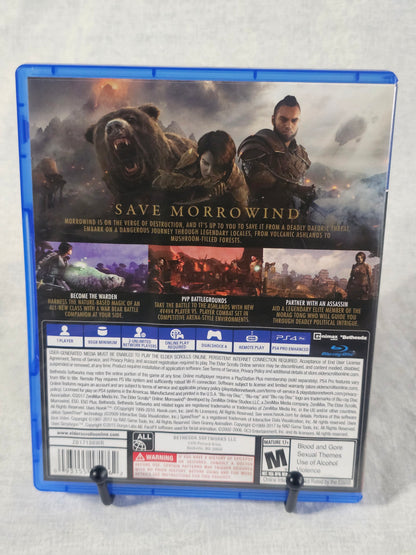 The Elder Scrolls Online: Morrowind Sony PlayStation 4 PS4 Game Tested Works