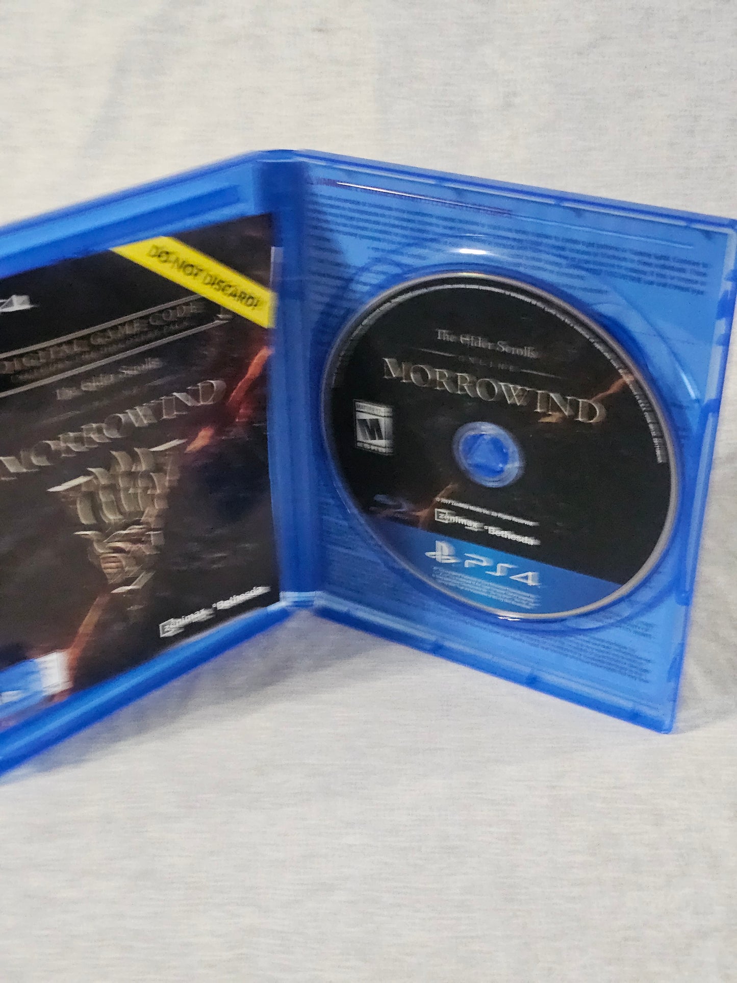 The Elder Scrolls Online: Morrowind Sony PlayStation 4 PS4 Game Tested Works