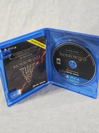 The Elder Scrolls Online: Morrowind Sony PlayStation 4 PS4 Game Tested Works