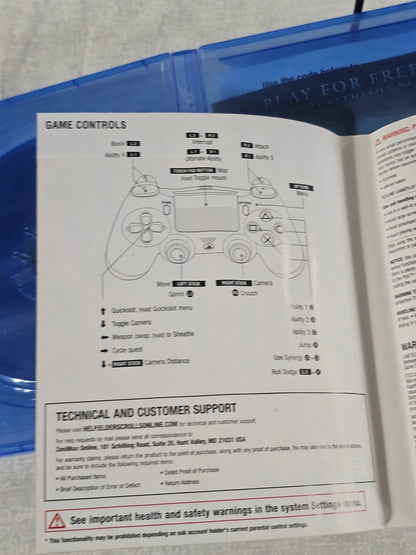 The Elder Scrolls Online: Morrowind Sony PlayStation 4 PS4 Game Tested Works