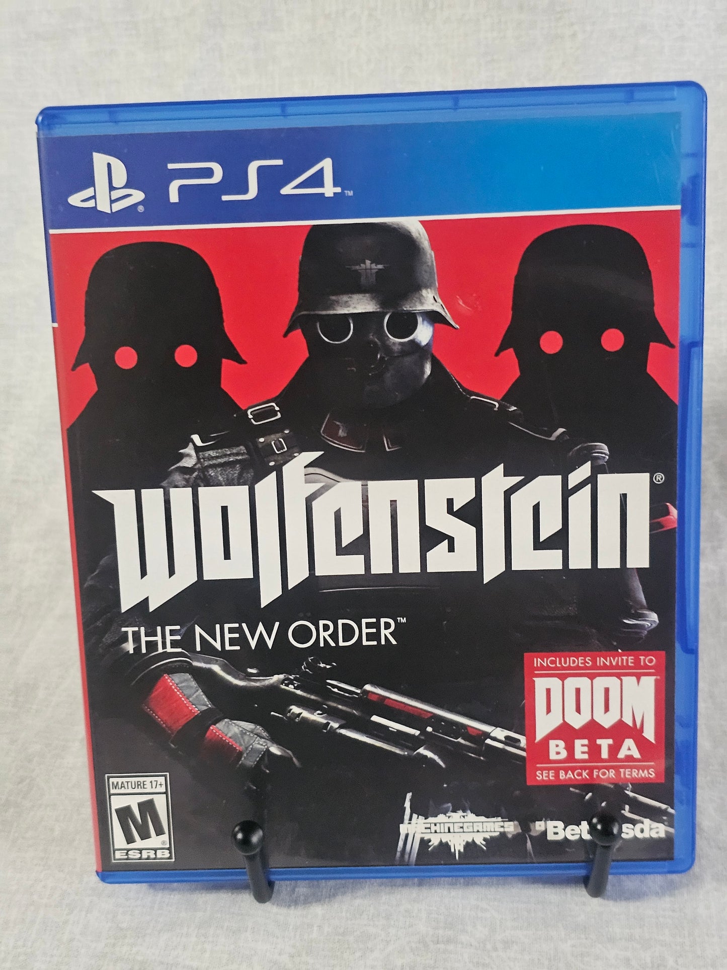 Wolfenstein: The New Order Complete CIB PS4 PlayStation 4 CUSA-00314 Tested