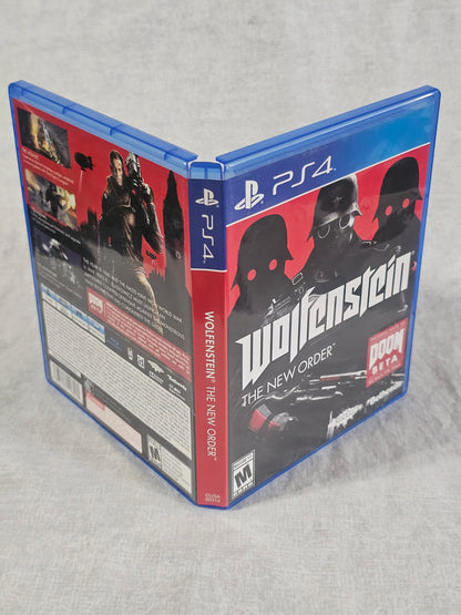 Wolfenstein: The New Order Complete CIB PS4 PlayStation 4 CUSA-00314 Tested