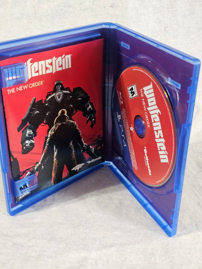 Wolfenstein: The New Order Complete CIB PS4 PlayStation 4 CUSA-00314 Tested