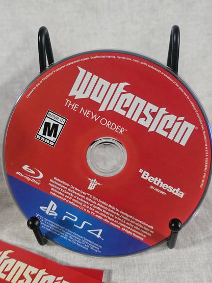 Wolfenstein: The New Order Complete CIB PS4 PlayStation 4 CUSA-00314 Tested