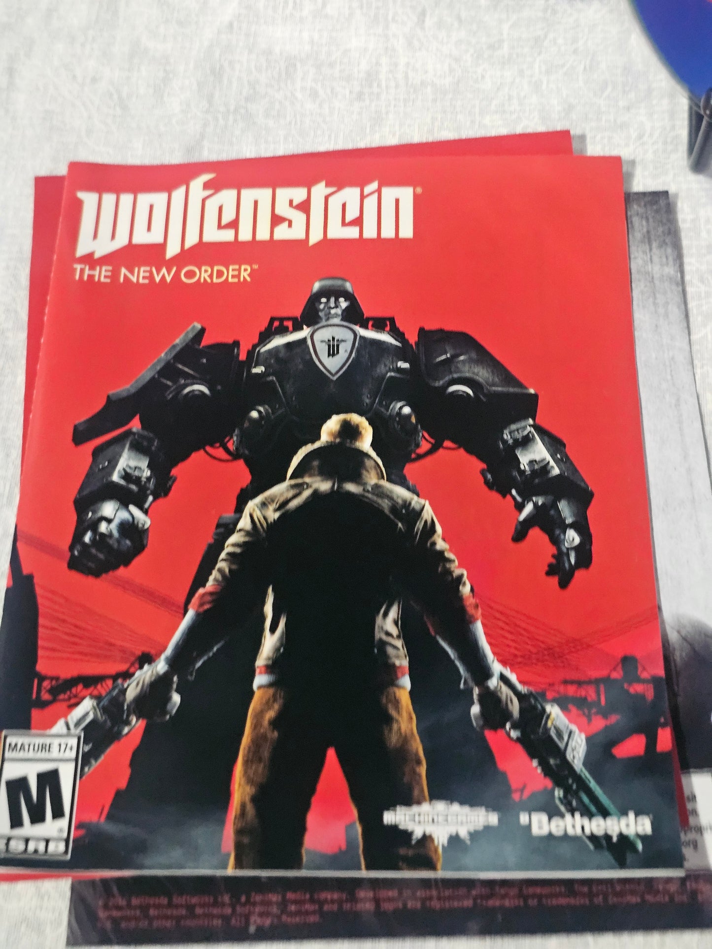 Wolfenstein: The New Order (Sony PlayStation 4, 2014) Complete
