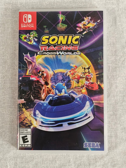 Sonic Racing: CrossWorlds (Nintendo Switch, 2025) Complete