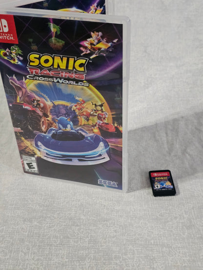 Sonic Racing: CrossWorlds (Nintendo Switch, 2025) Complete