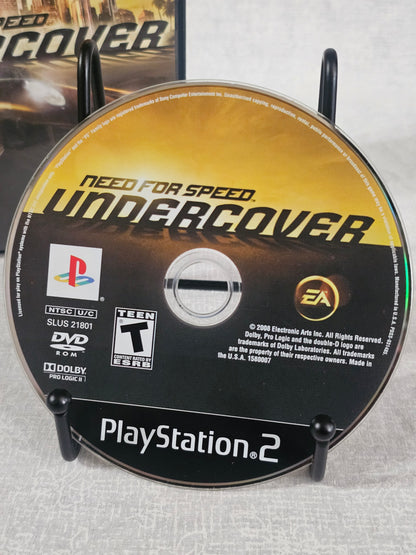 Need for Speed Undercover PlayStation 2 PS2 2008 Complete - CIB Racing Game | NFS Undercover EA Black Box