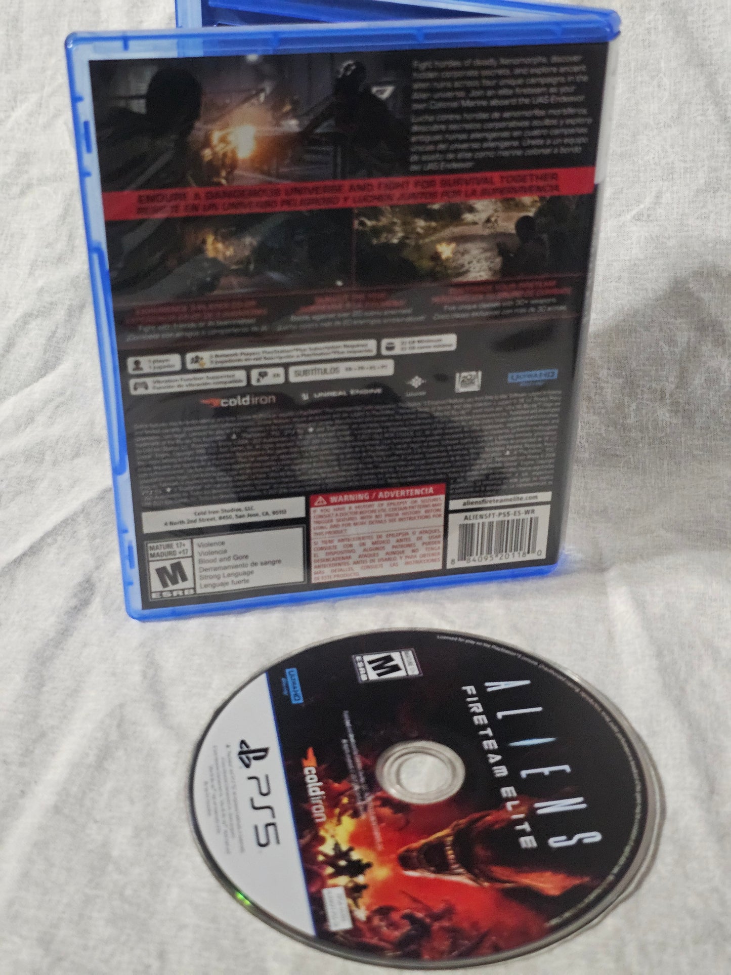 Aliens Fireteam Elite (Sony PlayStation 5, 2021)