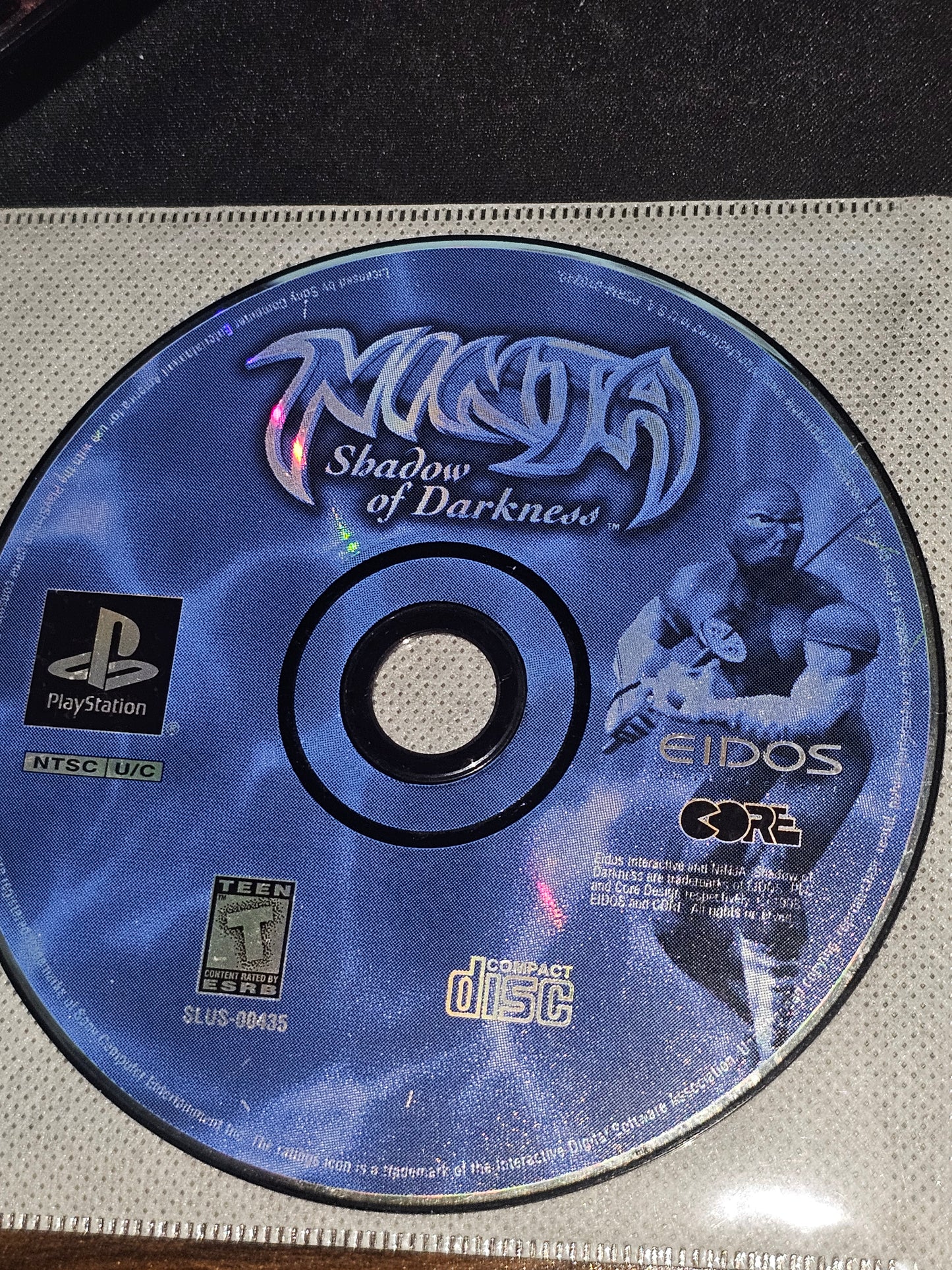 Ninja: Shadow of Darkness (Sony PlayStation 1, 1998)