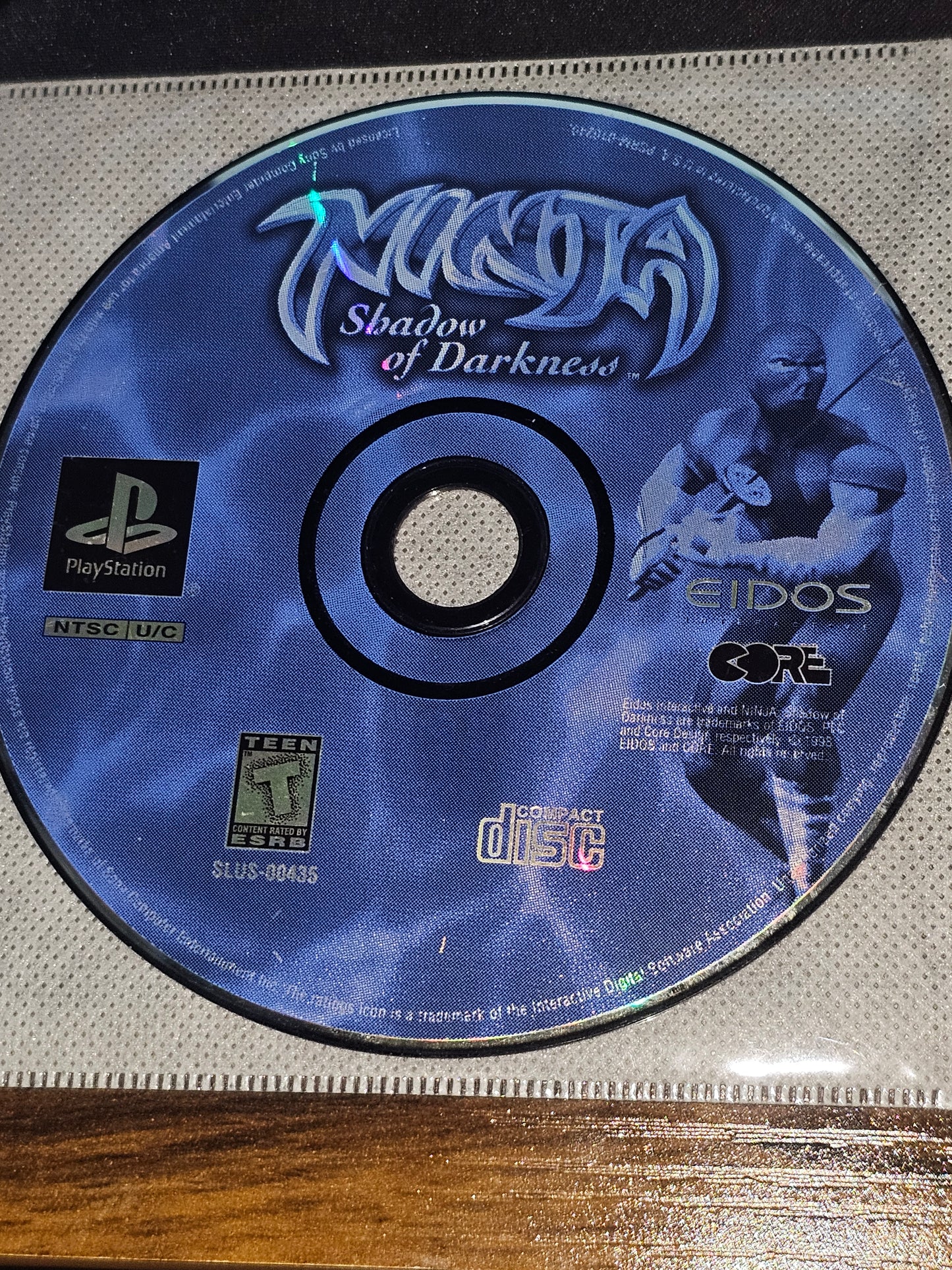 Ninja: Shadow of Darkness (Sony PlayStation 1, 1998)