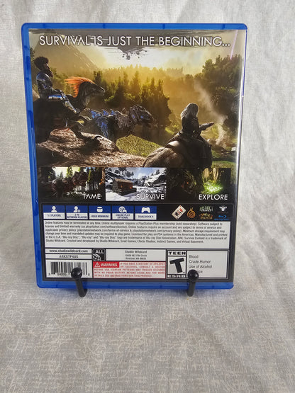 Ark: Survival Evolved (PlayStation 4, 2017) Complete CIB