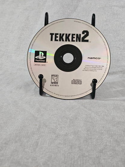 Tekken 2 (Sony PlayStation 1, 1996) PS1 Video Disc Very Good