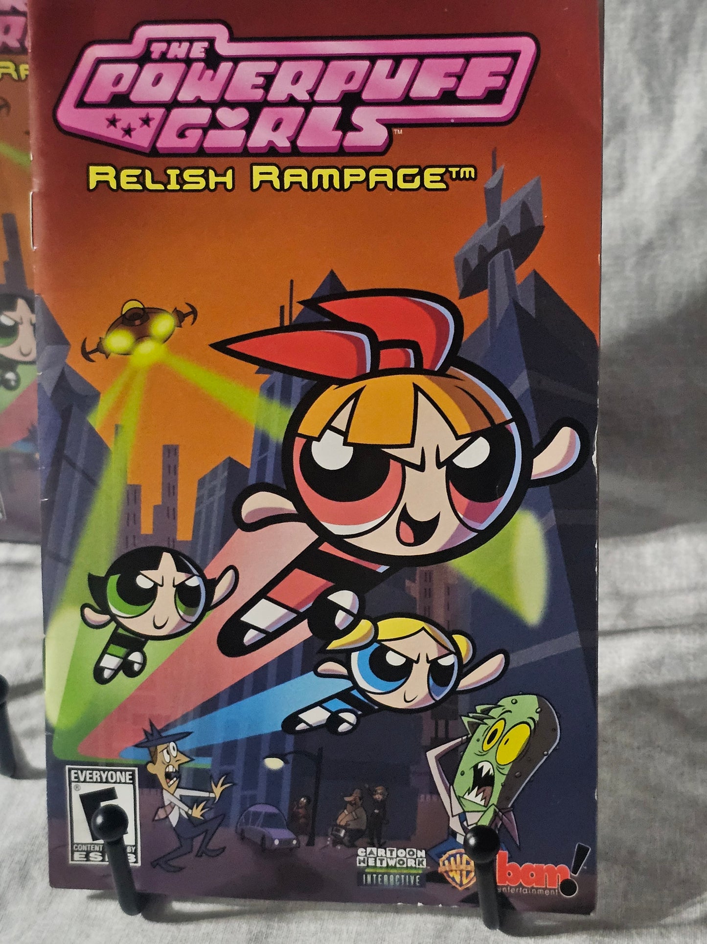 Powerpuff Girls: Relish Rampage (PlayStation 2, 2002) PS2 CIB Tested With Registration Card Y2K