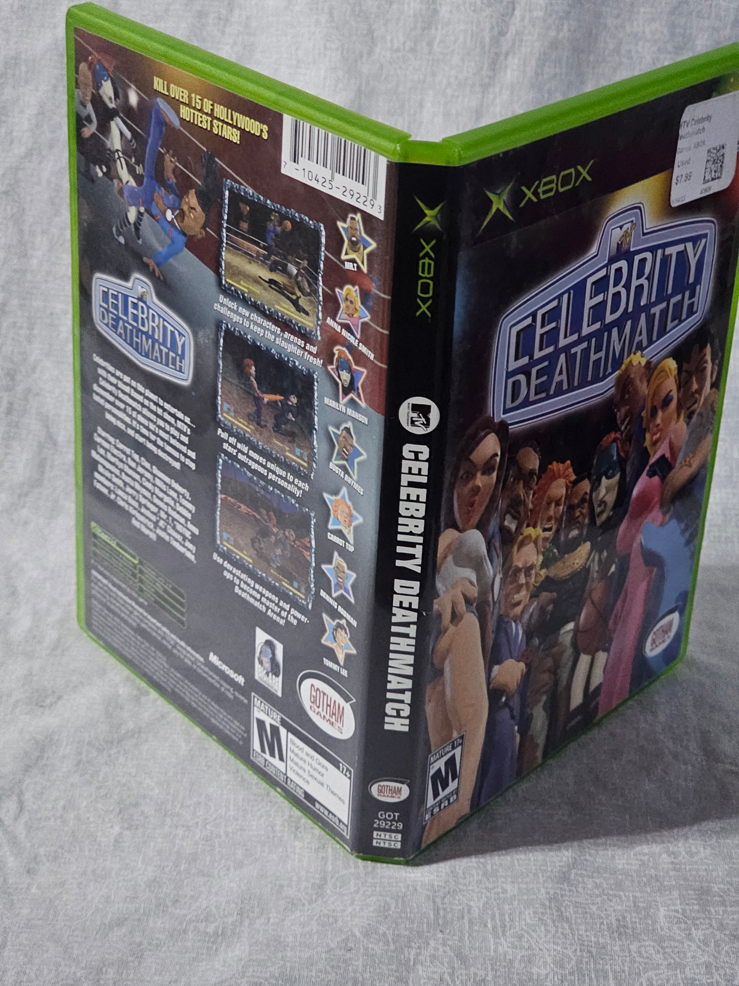 MTV Celebrity Deathmatch (Microsoft Xbox, 2003) Complete CIB