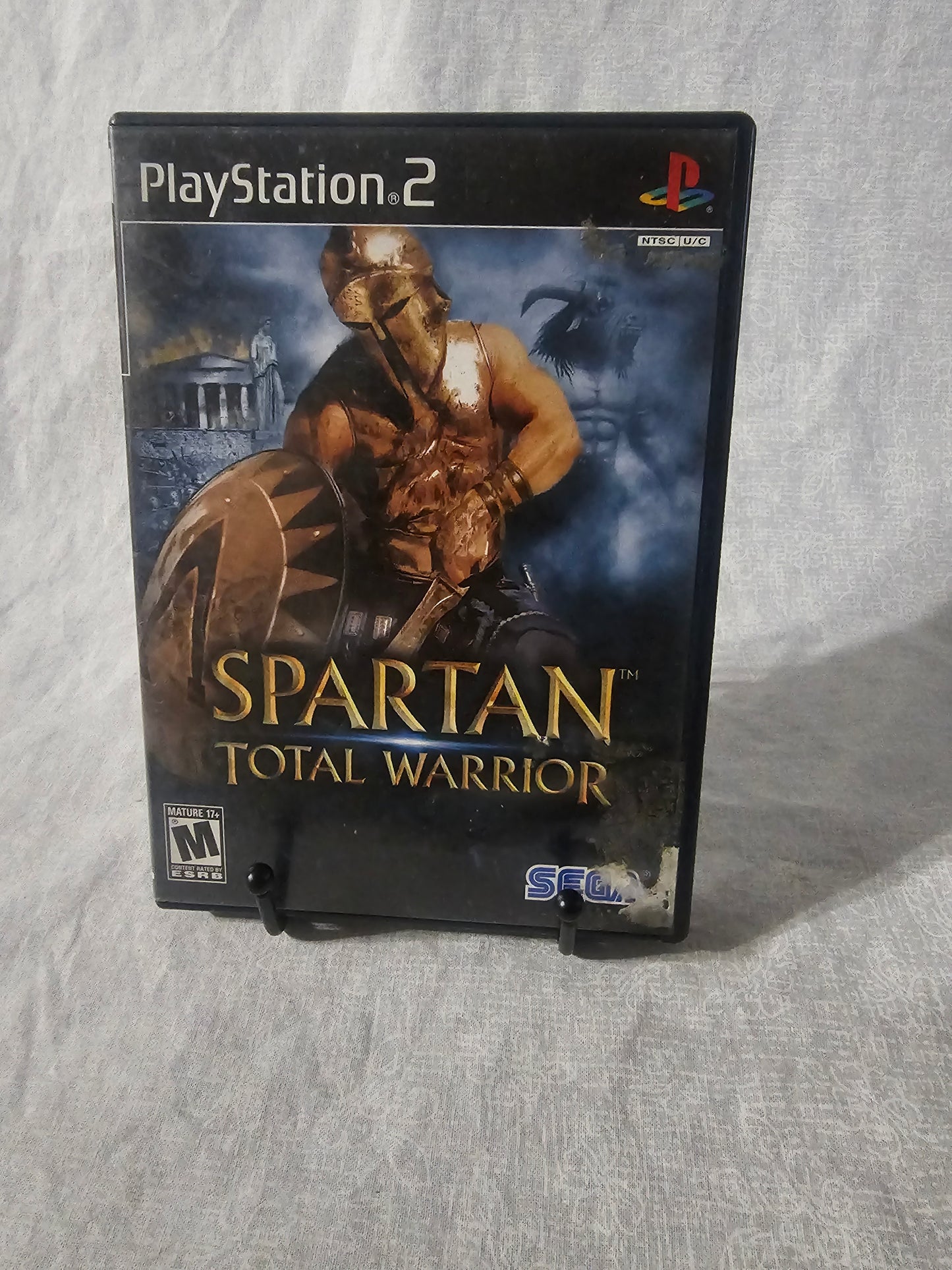 Spartan: Total Warrior (Sony PlayStation 2, PS2, 2005) Y2K Era Retro Video Game Sega
