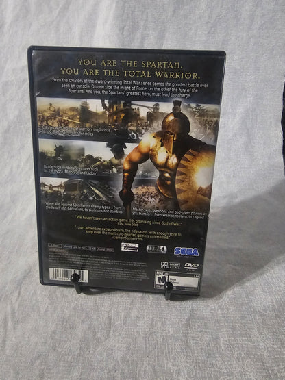 Spartan: Total Warrior (Sony PlayStation 2, PS2, 2005) Y2K Era Retro Video Game Sega