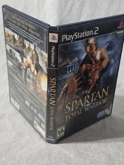 Spartan: Total Warrior (Sony PlayStation 2, PS2, 2005) Y2K Era Retro Video Game Sega