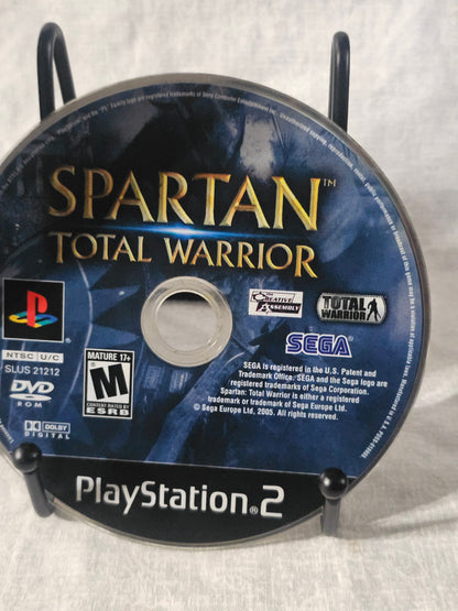 Spartan: Total Warrior (Sony PlayStation 2, PS2, 2005) Y2K Era Retro Video Game Sega