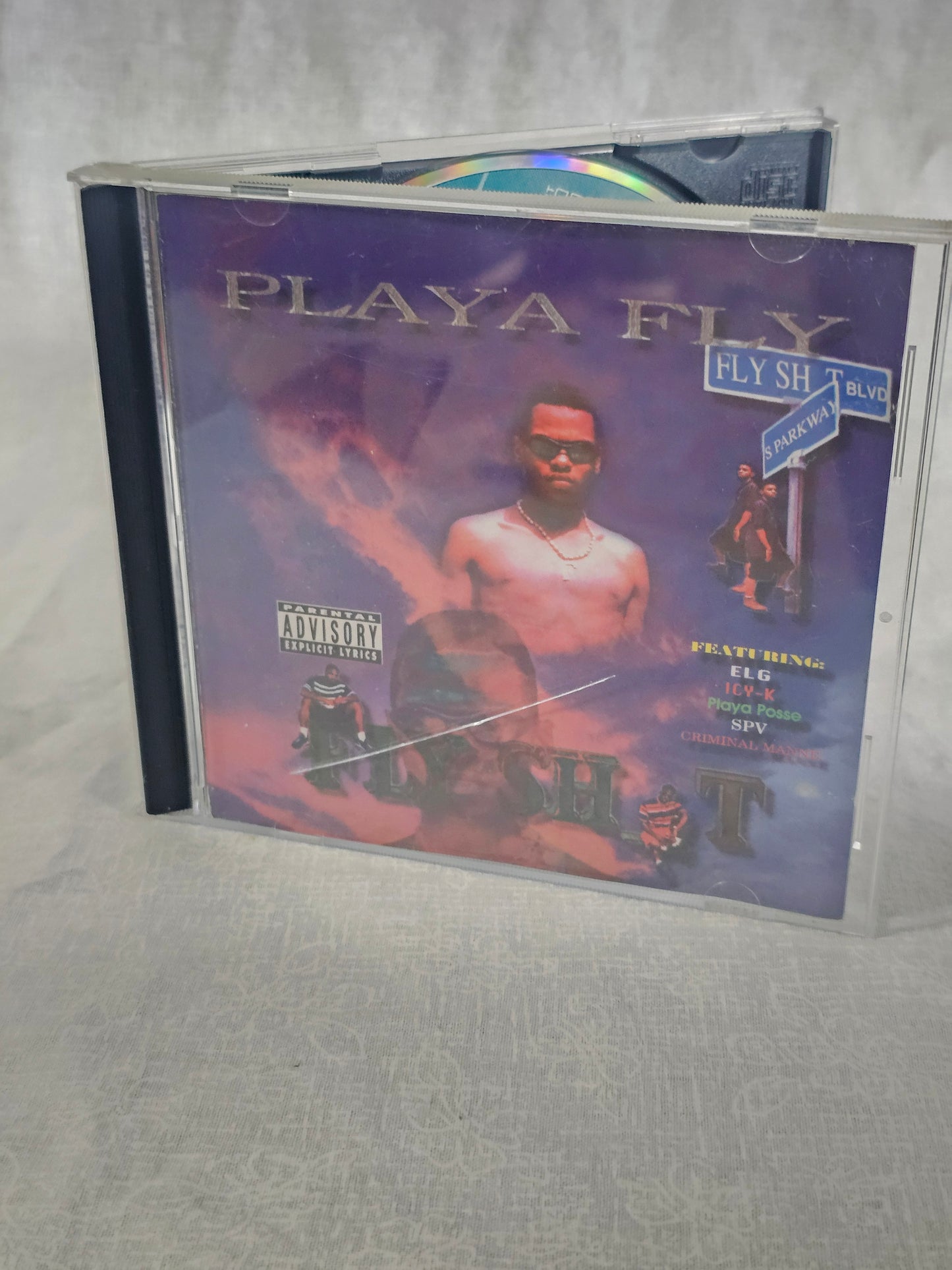 Playa Fly - Fly Sh_t (CD, 1996) SSR1001CD 1st OG Press Y2K Hip Hop Rap Southern