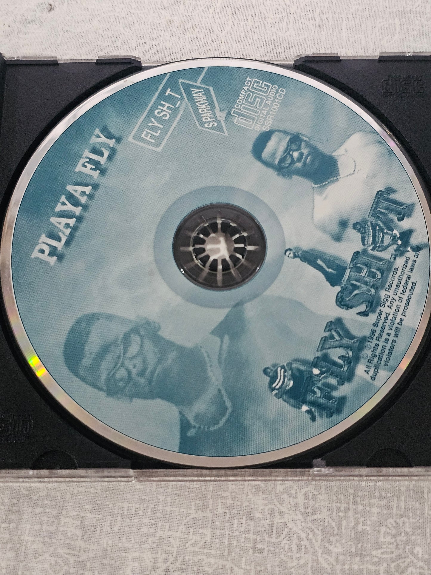 Playa Fly - Fly Sh_t (CD, 1996) SSR1001CD 1st OG Press Y2K Hip Hop Rap Southern