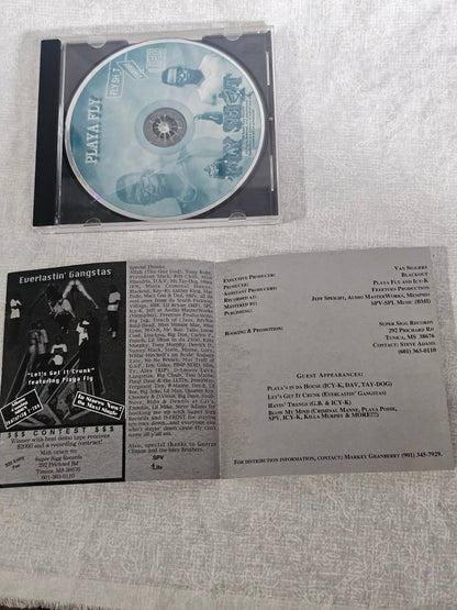 Playa Fly - Fly Sh_t (CD, 1996) SSR1001CD 1st OG Press Y2K Hip Hop Rap Southern
