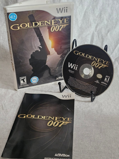 GoldenEye 007 (Nintendo Wii, 2010) • Complete CIB W/ Manual