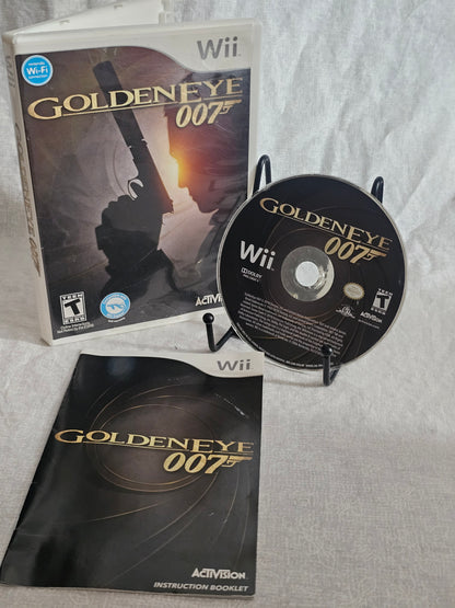 GoldenEye 007 (Nintendo Wii, 2010) • Complete CIB W/ Manual