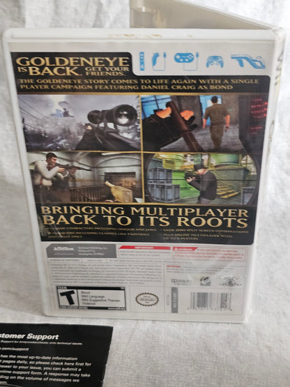 GoldenEye 007 (Nintendo Wii, 2010) • Complete CIB W/ Manual