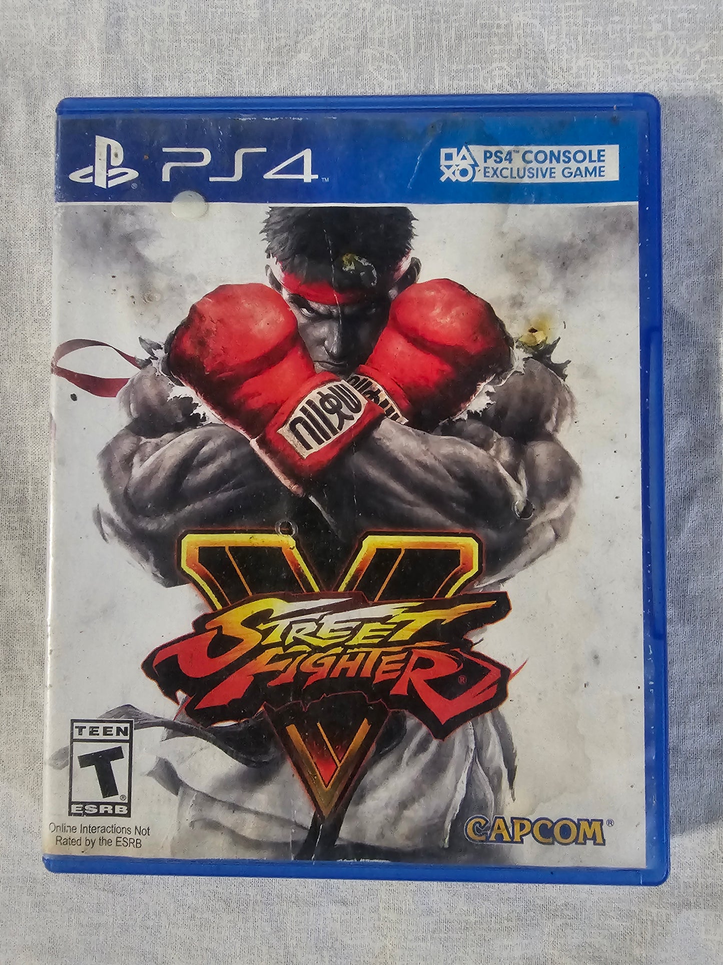 Street Fighter 5 V (PlayStation 4, 2016)