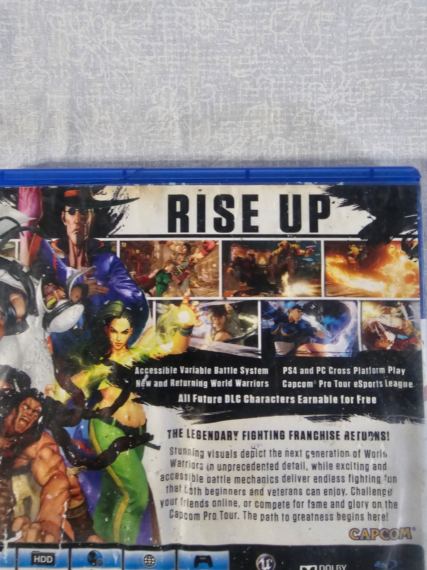 Street Fighter 5 V (PlayStation 4, 2016)