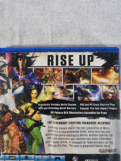 Street Fighter 5 V (PlayStation 4, 2016)