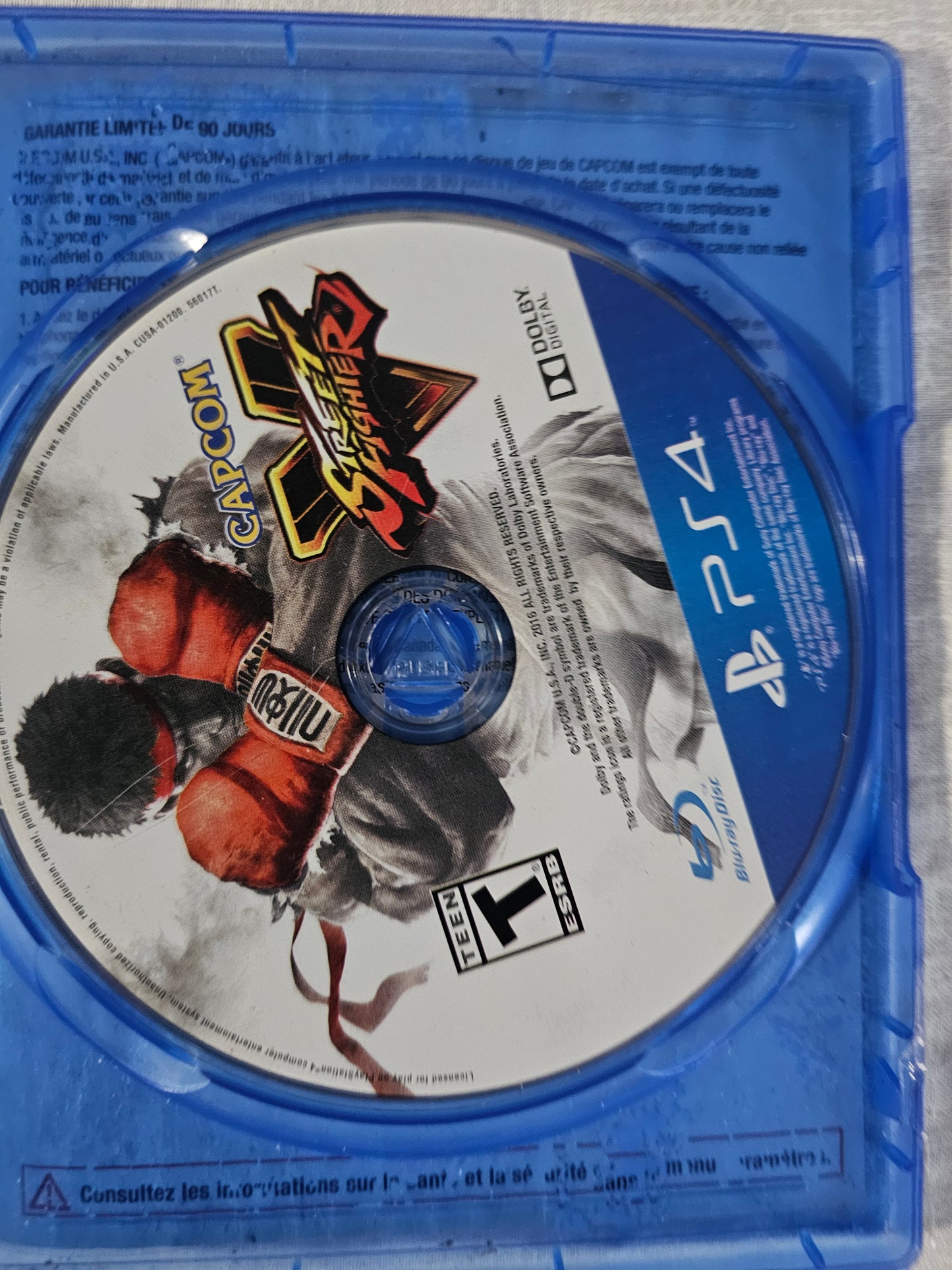 Street Fighter 5 V (PlayStation 4, 2016)