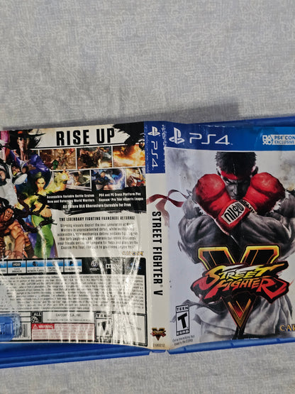 Street Fighter 5 V (PlayStation 4, 2016)