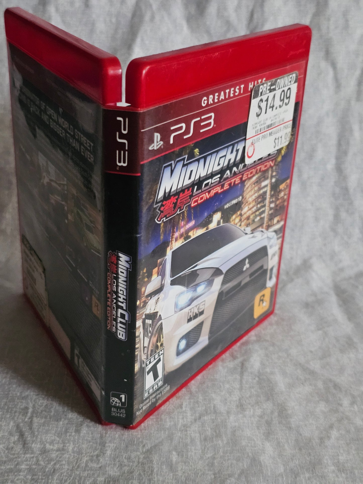 Midnight Club: Los Angeles Complete Edition PS3 Sony PlayStation 3 2009