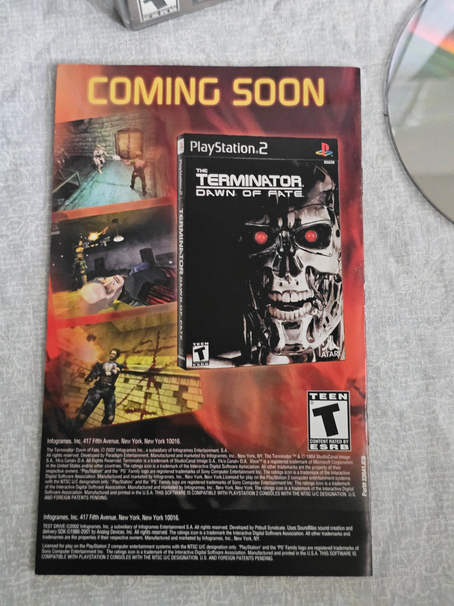 Test Drive PS2 PlayStation 2 Complete VG Racing Y2K Retro