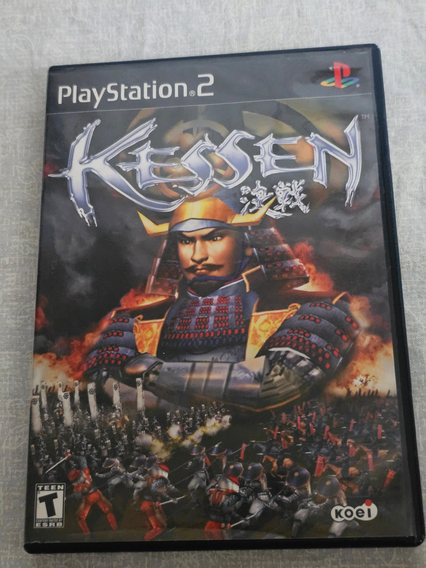 Kessen 1 (Sony PlayStation 2, 2000) Complete With Registration Card and Manuel