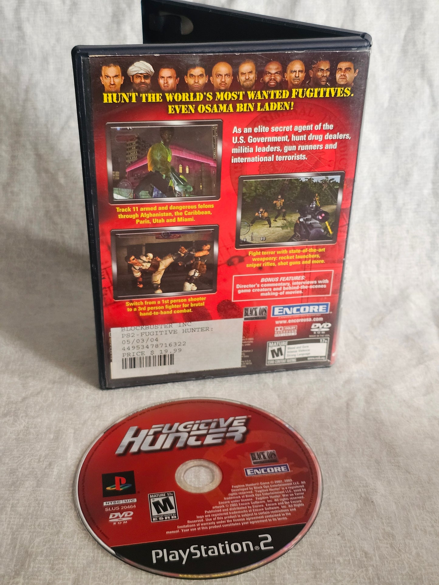 Fugitive Hunter: War on Terror (Sony PlayStation 2, 2003)